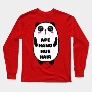 A panda bear Long Sleeve T-Shirt